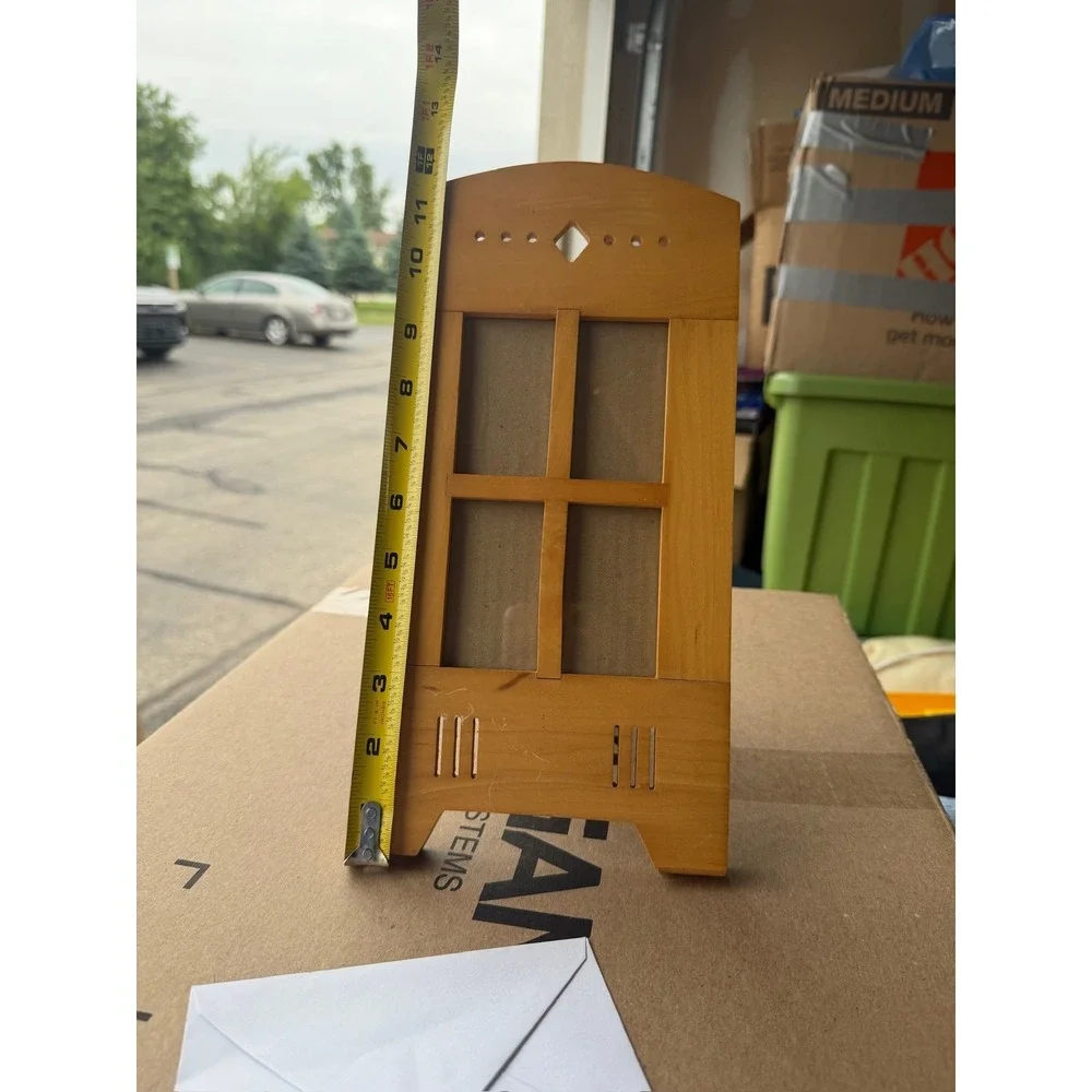 Wooden Multi-Photo Frame Tabletop Display - Holds Multiple Photos